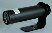 Laser-specific on-line infrared thermometer