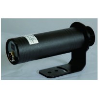 Laser-specific on-line infrared thermometer