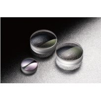 Composite fiber coupling lens