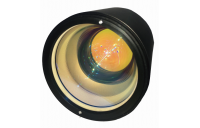 Telephoto achromatic scanning objective